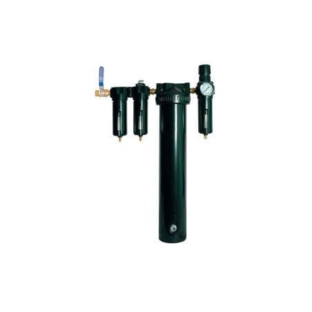 Arrow Pneumatics Arrow StageAir 1 Gal. Desiccant Dryer C7612XXL, Zinc & Aluminum Bowl, 1/2" NPT, 250 PSI C7612XXL